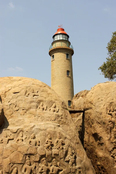 stock image Lighthouse, Mamallapuram, Tami Nadu