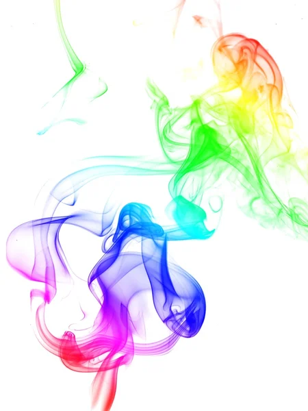 Multi-gekleurde rook — Stockfoto