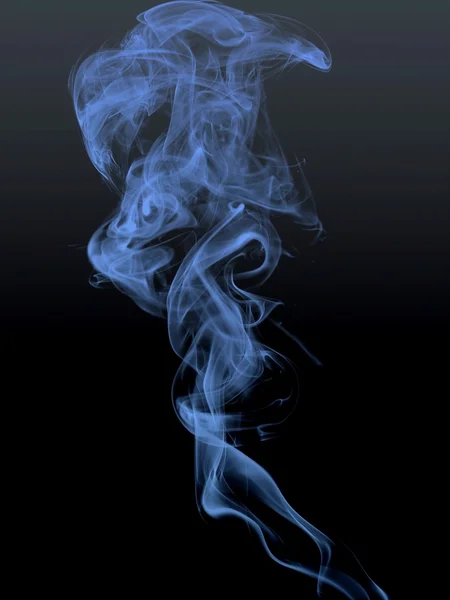 Blauwe rook. — Stockfoto