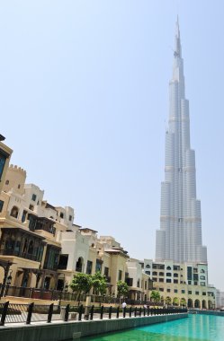 Dubai downtown, burj dubai görünümü