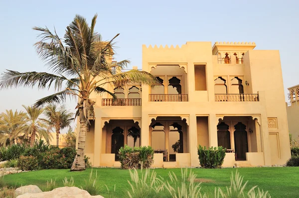 Villa in luxurious hotel, Dubai, UAE — Stock Photo, Image
