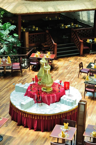 고급 호텔, 두바이, 아랍 에미리트 연방에 레스토랑 — 스톡 사진