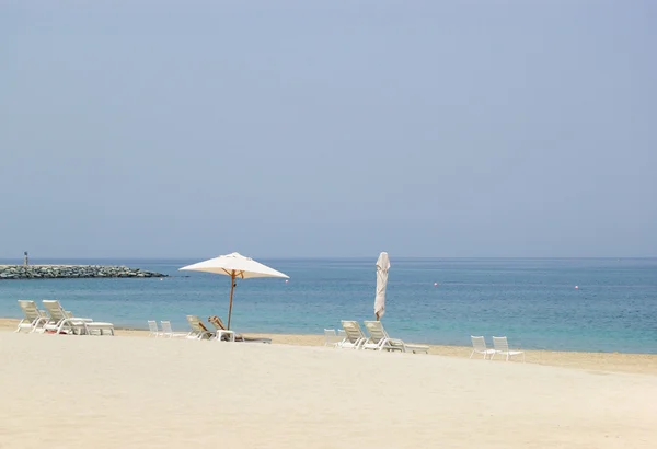 Pláž, fujeirah, Spojené arabské emiráty — Stock fotografie
