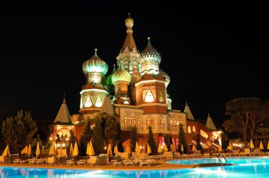 Kremlin tarzı otel, antalya, Türkiye