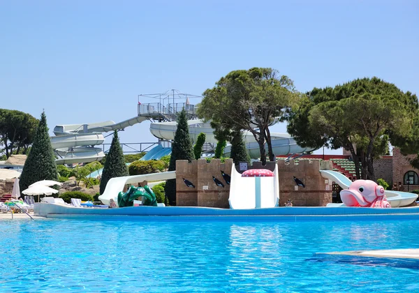 Aqua park, Antalya, Turkey — Stock Photo, Image