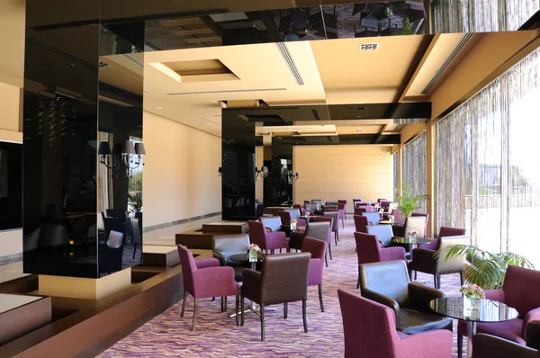 Hotel lobby lounge área, Antalya, Turquía — Foto de Stock