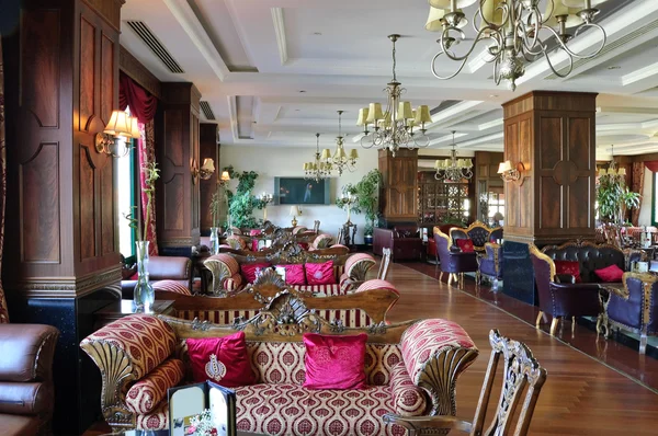 Розкішний готель фойє, Анталія — стокове фото