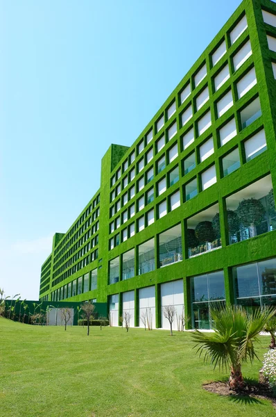 Ultra moderne hotel buitenkant, antalya — Stockfoto