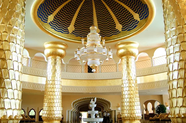Lobby dell'hotel, Antalya, Turchia — Foto Stock