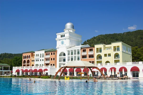 Italian style hotel, Antalya, Turkey — Stock Photo, Image