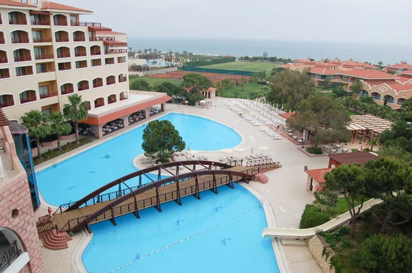 Hotel Morze Śródziemne, antalya — Zdjęcie stockowe