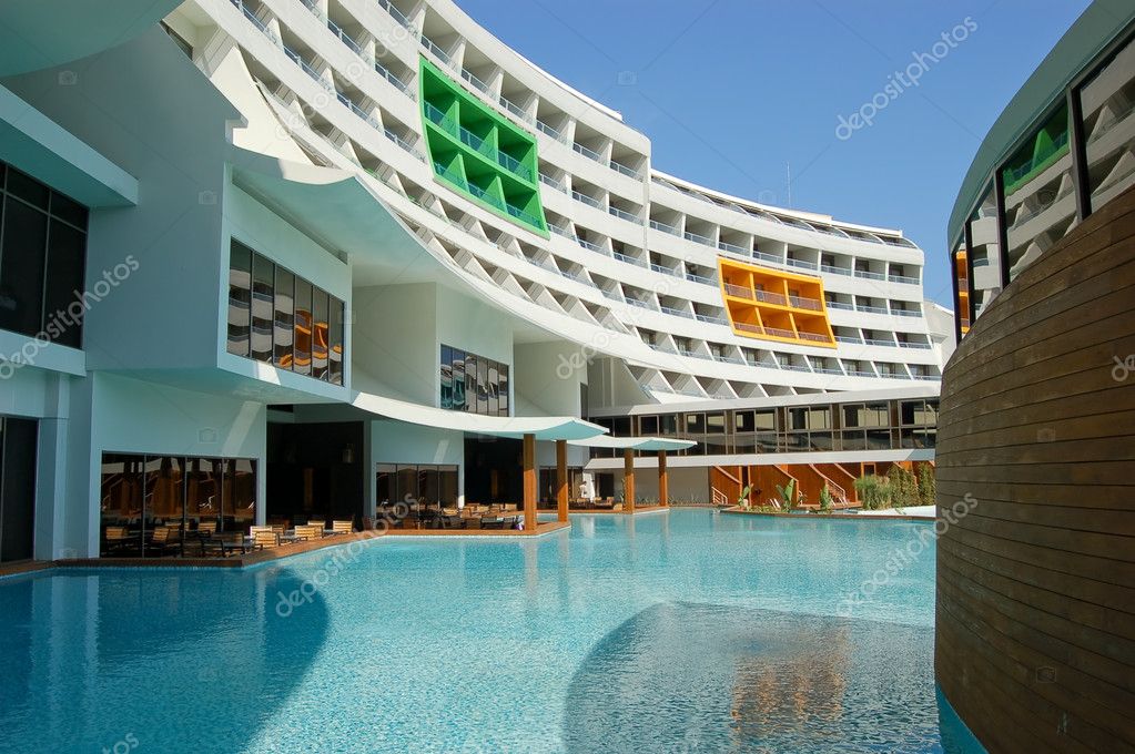 New modern hotel building — Stock Photo © slava296 #1298055