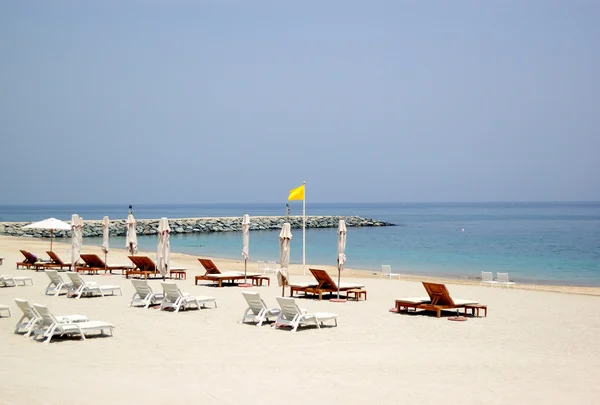 Stranden av lyxhotell, fujeirah, Förenade Arabemiraten — Stockfoto