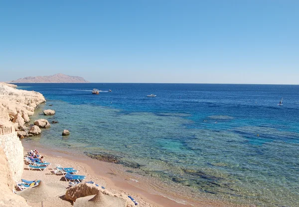 Wybrzeże Morza Czerwonego, Sharm el Sheikh, Egipt — Zdjęcie stockowe