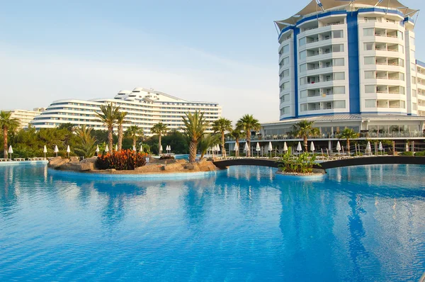 Vacaciones en un popular hotel turco —  Fotos de Stock