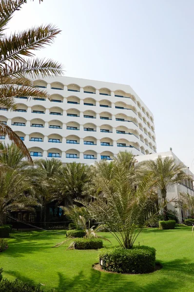 Zona de recreo de hoteles de lujo, Ajman, Emiratos Árabes Unidos — Foto de Stock