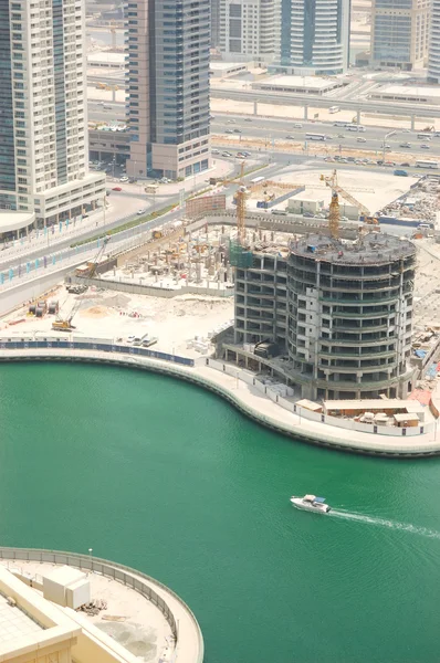 Construction works in Dubai, UAE — Stock Photo, Image