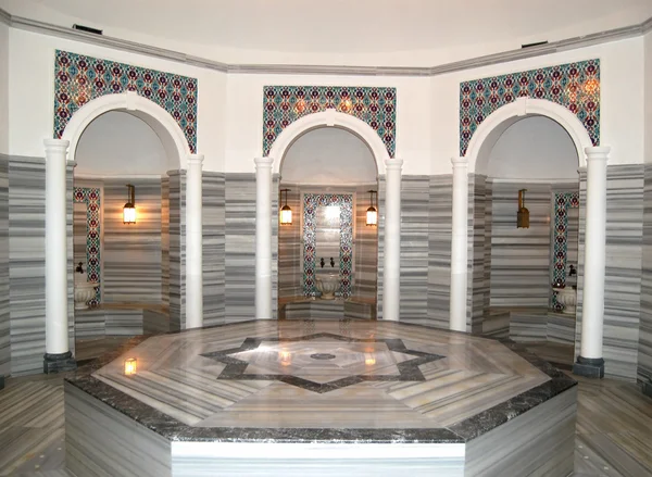 Török fürdő (Hamam): a szálloda wellness-részlegében — Stock Fotó