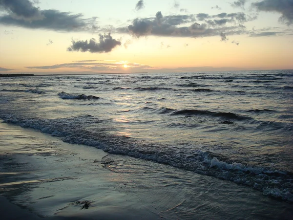 Abstraktní oceán a západ slunce — Stock fotografie