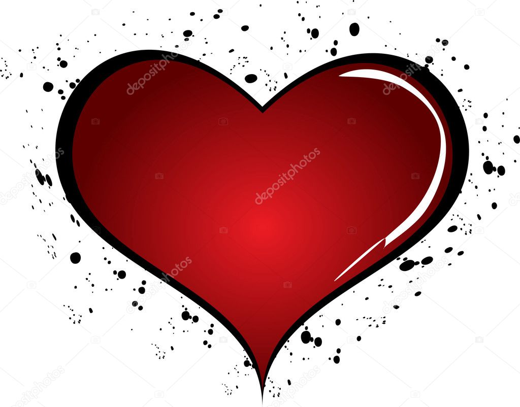 Beautiful vector heart — Stock Vector © tpaktop #1312439
