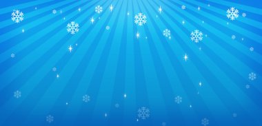 Bright blue Christmas background clipart