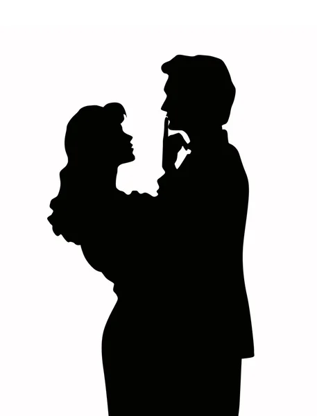Frau und Mann — Stockfoto