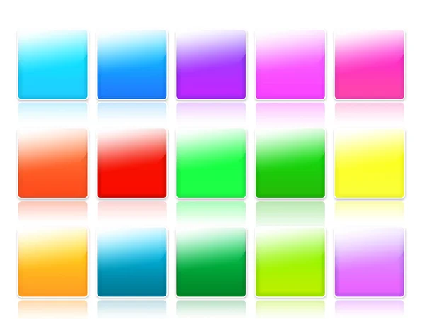 Icônes colorées Photo De Stock