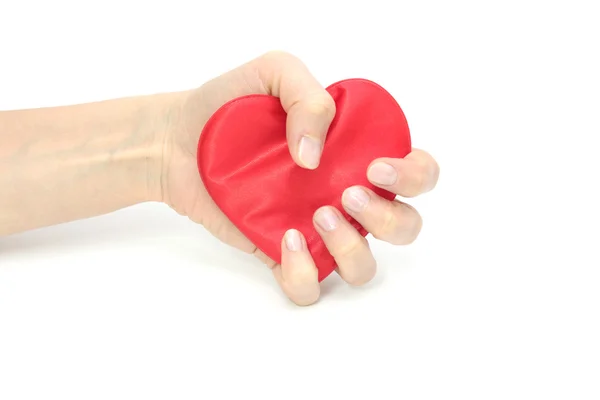 The Compressed heart. — Stock Photo, Image