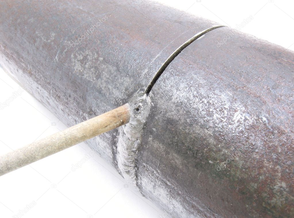 The Welding of the pipe.