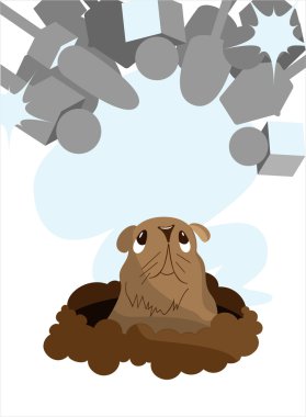 Groundhog Day_report clipart
