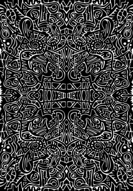 Aztec, psychedelic clipart