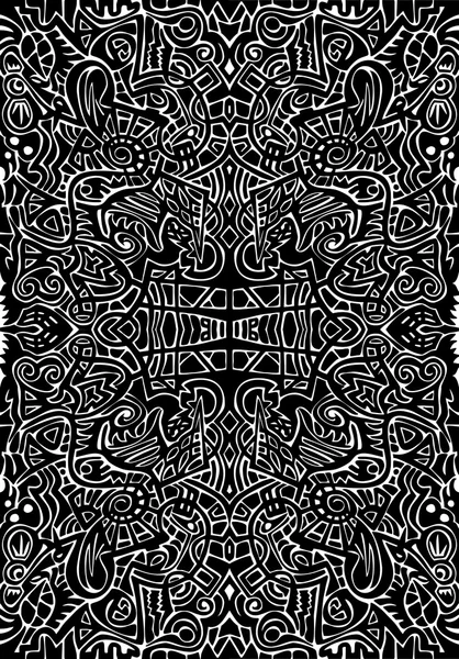 Aztèque, psychédélique — Image vectorielle