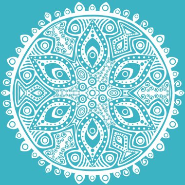 Vector snowflake clipart