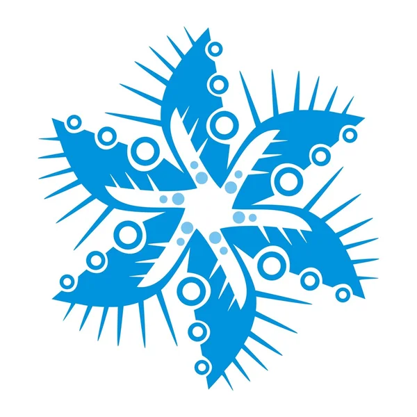 Estrela estilizada, hexagrama — Vetor de Stock
