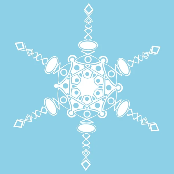 Étoile stylisée, hexagramme — Image vectorielle