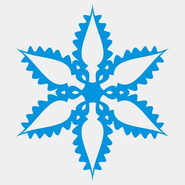Ursprungliga snöflinga — Stock vektor