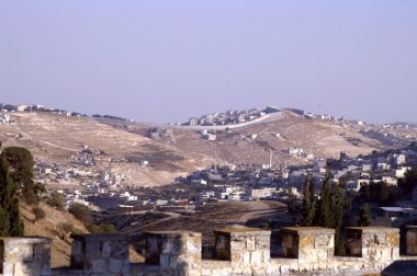 East jerusalem view clipart