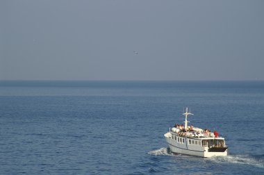 bir tekne içinde bir bağlantı noktası