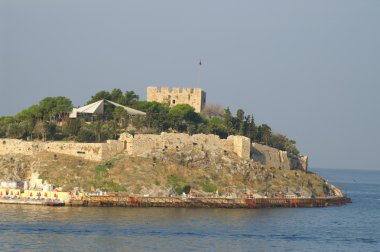 A castle in Kusadasi, Turkey clipart