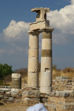 Efes antik kalıntılar