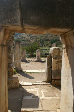 Efes antik kalıntılar