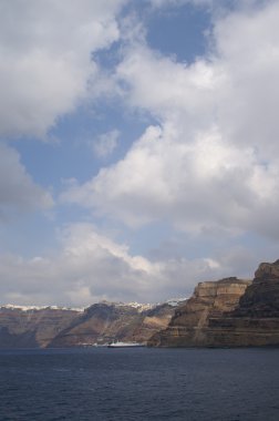 Ege Denizi, santorini Adası