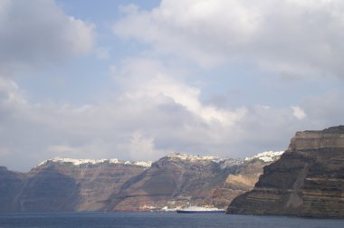 Ege Denizi, santorini Adası