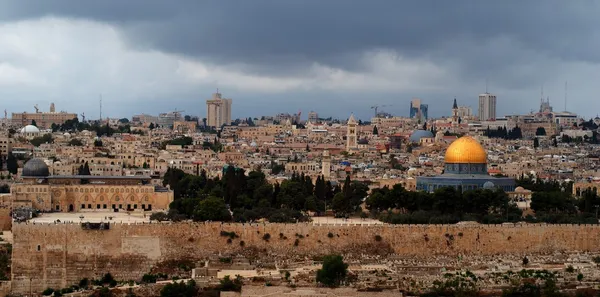Jerusalem temple mount panorama — Stock Photo, Image