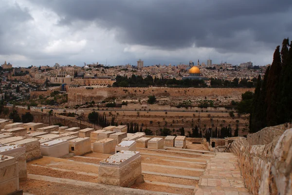 Jérusalem temple mont panorama — Photo
