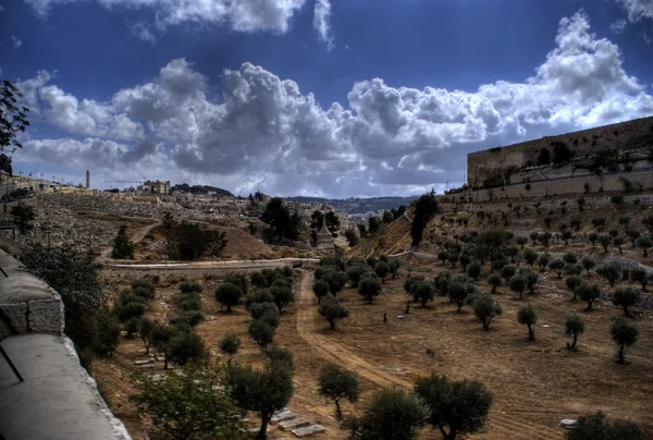 예루살렘-관광 attrac 고고학 — 스톡 사진