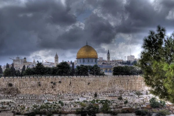 Jerusalén templo monte panorama —  Fotos de Stock