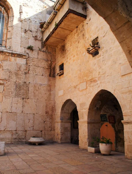 Jeruzalem oude stad straten — Stockfoto