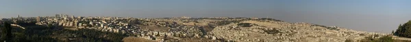 예루살렘 오래 된 시-파노라마 — 스톡 사진