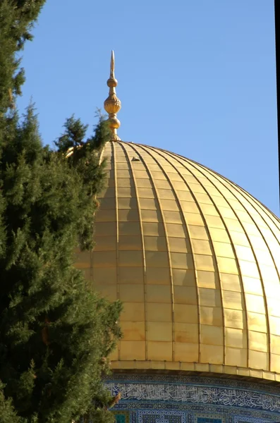 Золотой купол скалы — стоковое фото